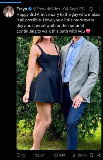 Full leaked Freyadevries private onlyfans photo